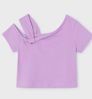 Mayoral Asymmetric T-shirt Lilac