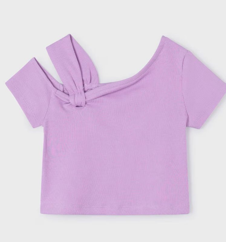Mayoral Asymmetric T-shirt Lilac