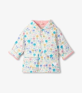 Hatley Little Garden Chicks Snap Raincoat