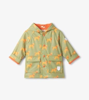 Hatley Camping Puppy Snap Raincoat Hatley Camping Puppy Snap Raincoat
