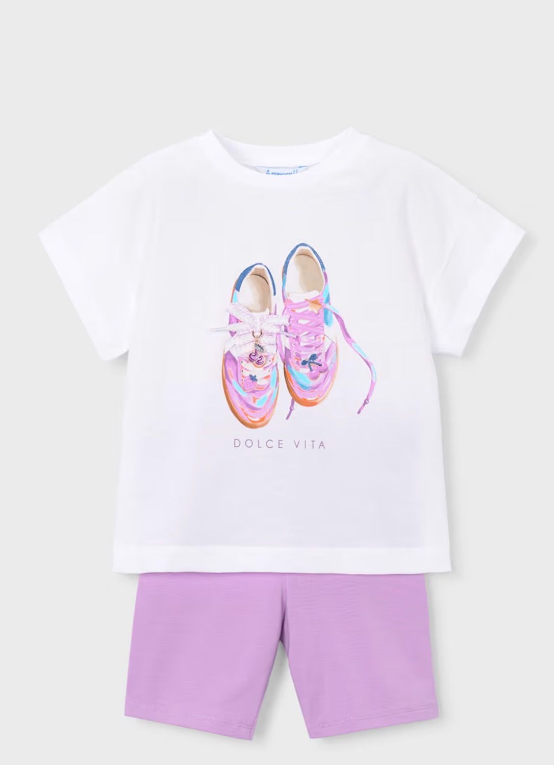 Mayoral Girls Cycling leggings and T-Shirt