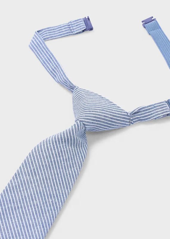 Mayoral Childrens Tie Indigo stripes