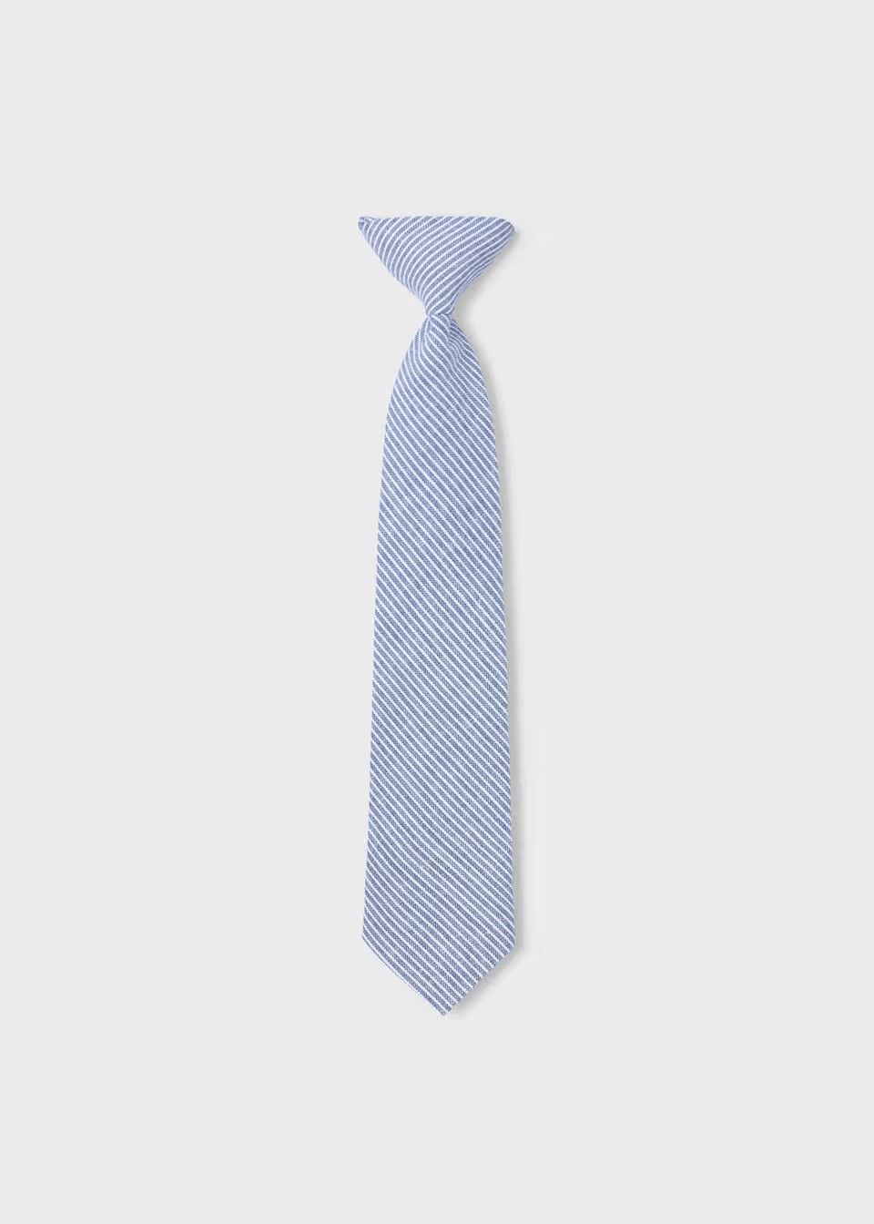 Mayoral Childrens Tie Indigo stripes