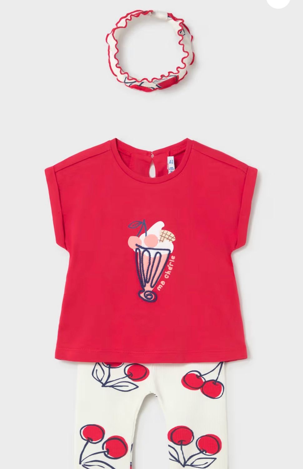 Mayoral 3-piece leggings set baby with headband