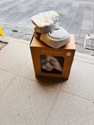 Baby Slippers grey