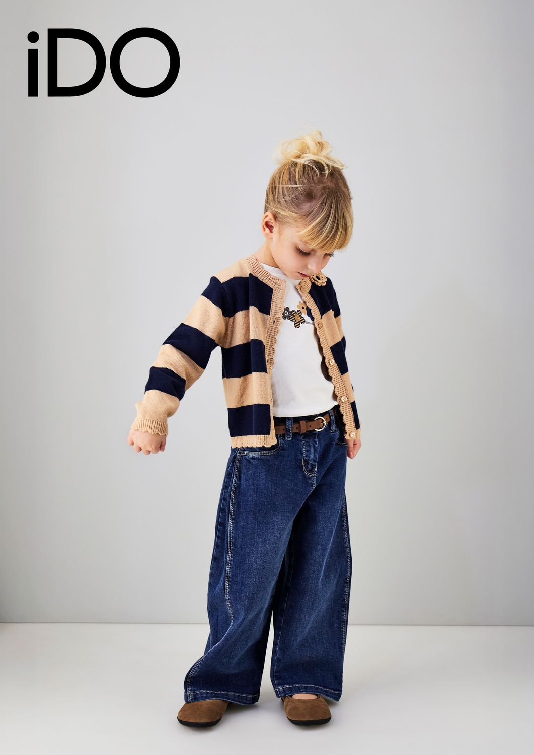 iDO Girls Jeans with Belt iDO Girls Jeans with Belt