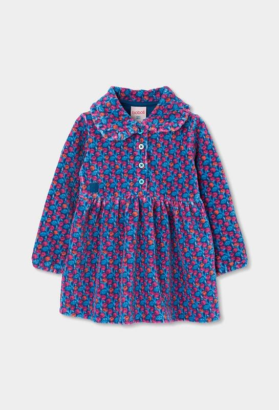 BOBOLI Velour Dress