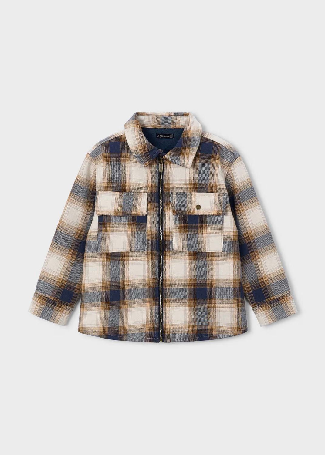 Mayoral Boys Check Jacket