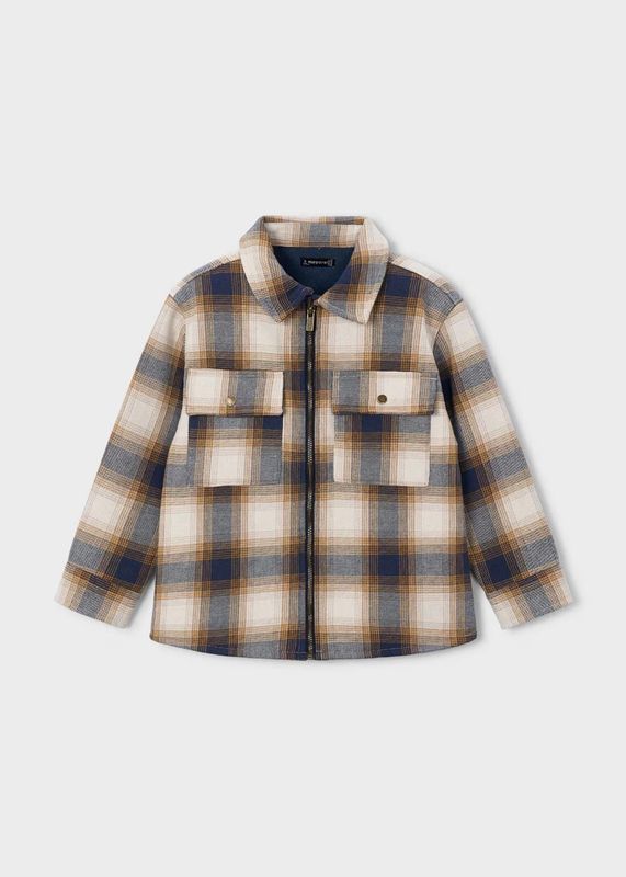 Mayoral Boys Check Jacket