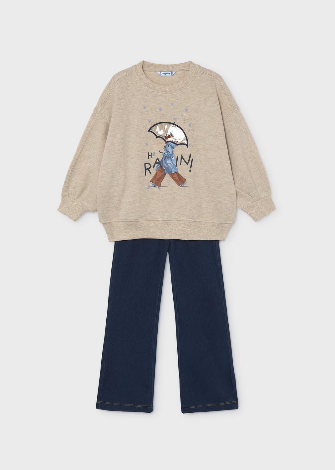 Mayoral Girls Flare leggings and sweatshirt Mayoral Girls Flare leggings and sweatshirt