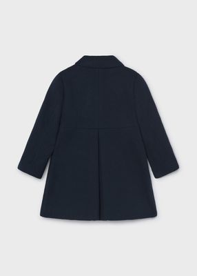 Mayoral Wool Coat Navy