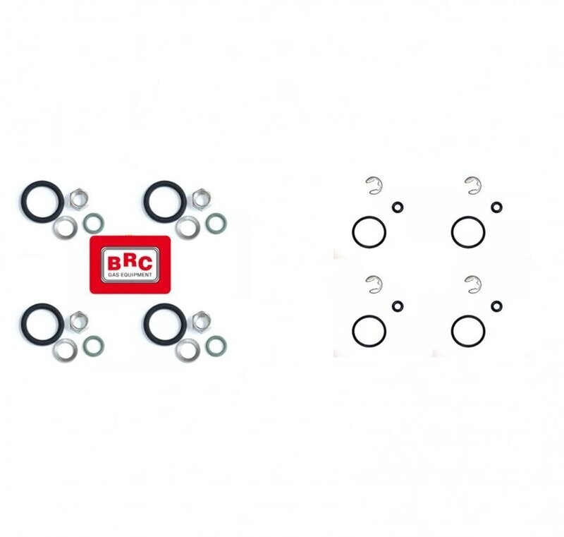 KIT COMPLETO GUARNIZIONI PER INIETTORI BRC