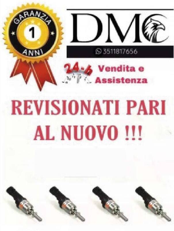 KIT 4 INIETTORI GPL BRC ARANCIONE REVISIONATI