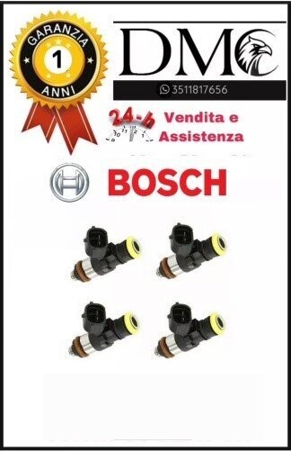 ​KIT 4 INIETTORI METANO BOSCH