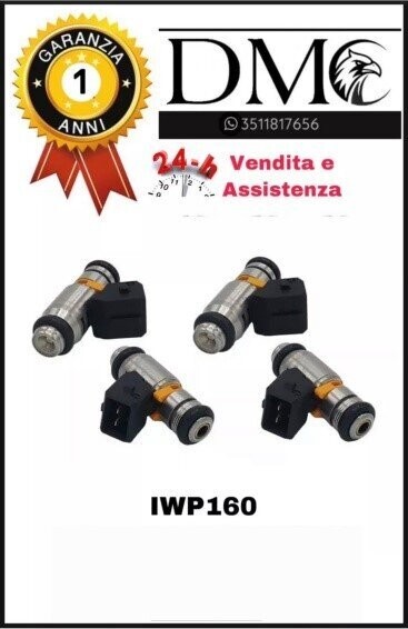 ​KIT 4 INIETTORI BENZINA FIAT LANCIA