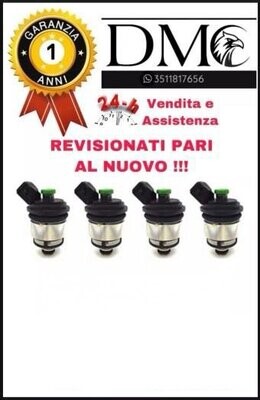 KIT 4 INIETTORI LANDI RENZO TAPPO VERDE CONNESSIONE BOSCH REVISIONATI KIT 4 INIETTORI LANDI RENZO TAPPO VERDE CONNESSIONE BOSCH REVISIONATI