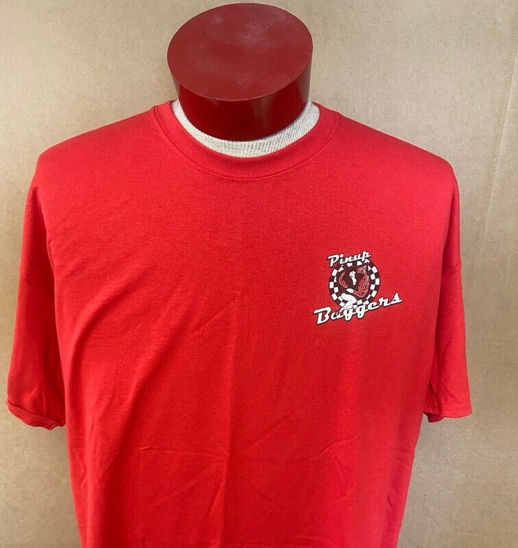 Red Pinup Bagger T-Shirt