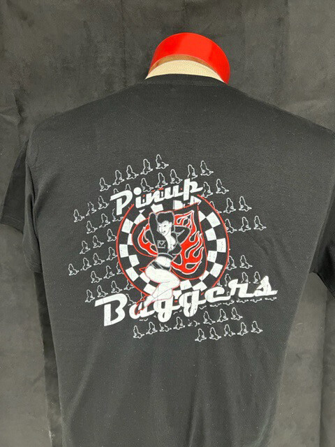 Black Pinup Bagger T-Shirt