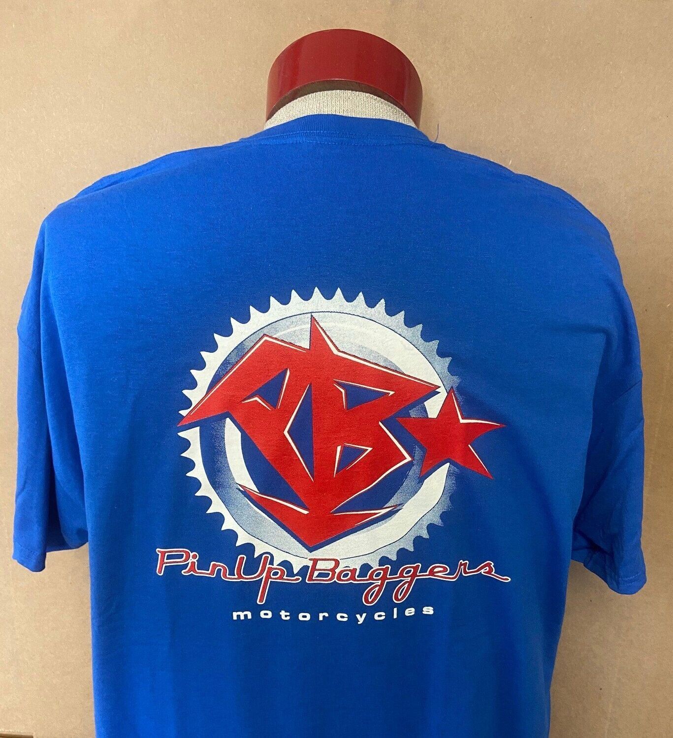 Blue T-Shirt Gear Logo