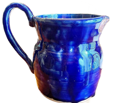 Blue Pitcher