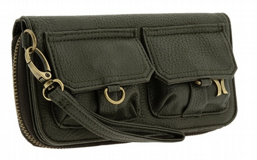 Hurley Cargo Checkbook Wallet