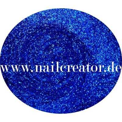" Deep blue" 5ml Glitter Gel