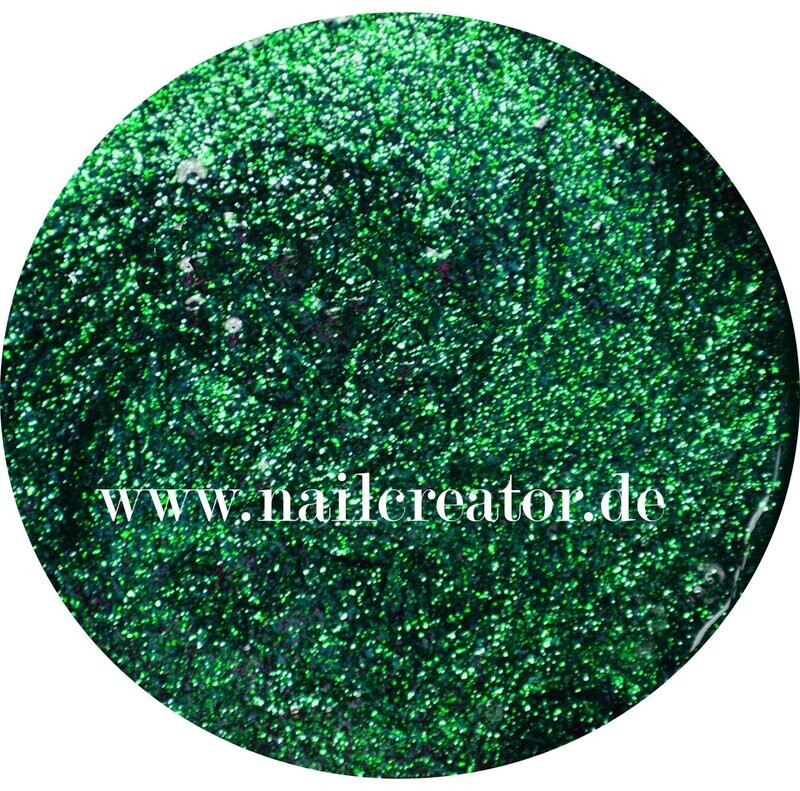 "Dark green" 5ml Glitter Gel