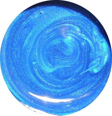 "Metallic blue" Farbgel 5ml