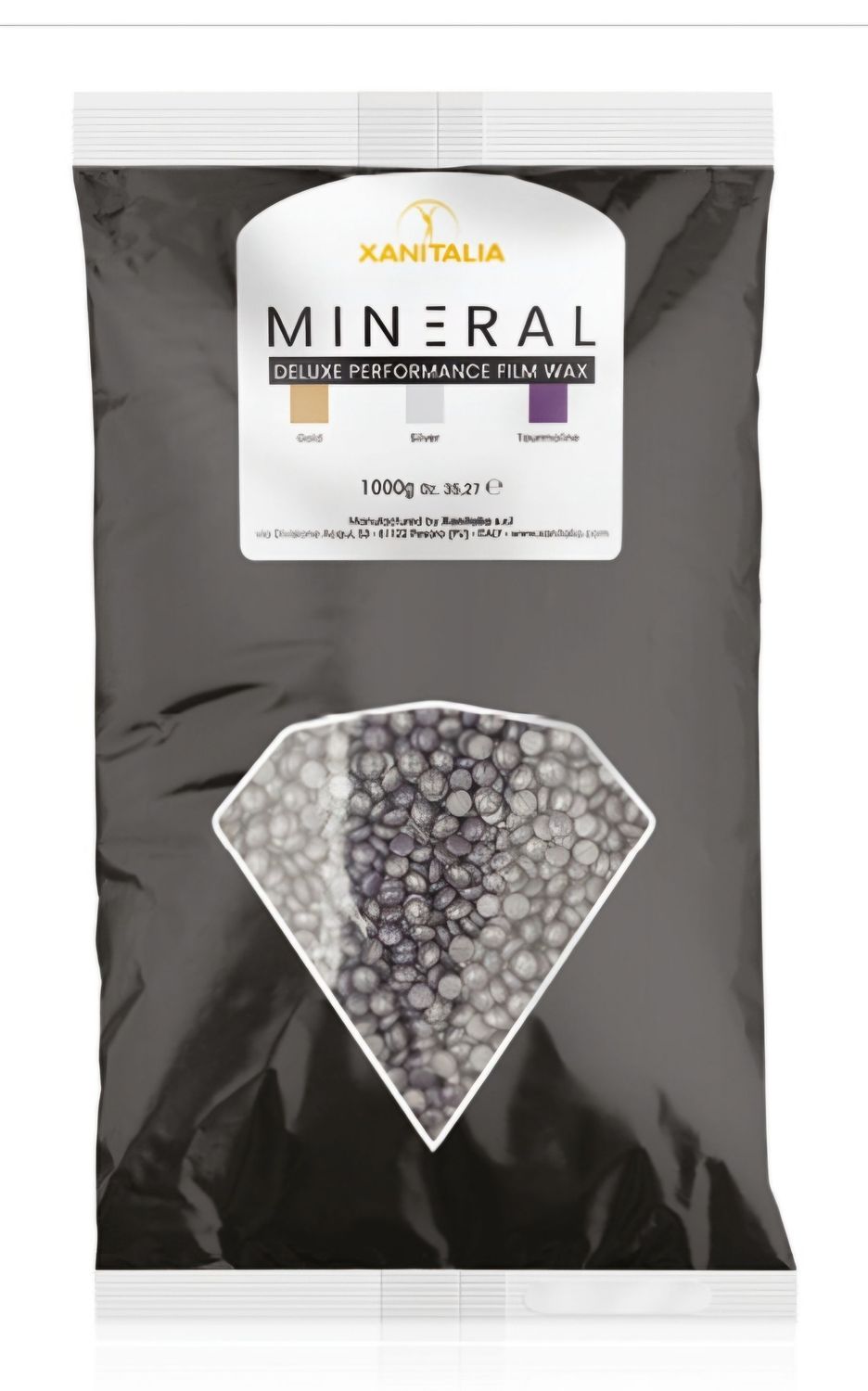 "Silber" Waxperlen 1000 gr