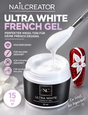 French-Gel French-Gel "Ultra white" 15 ml