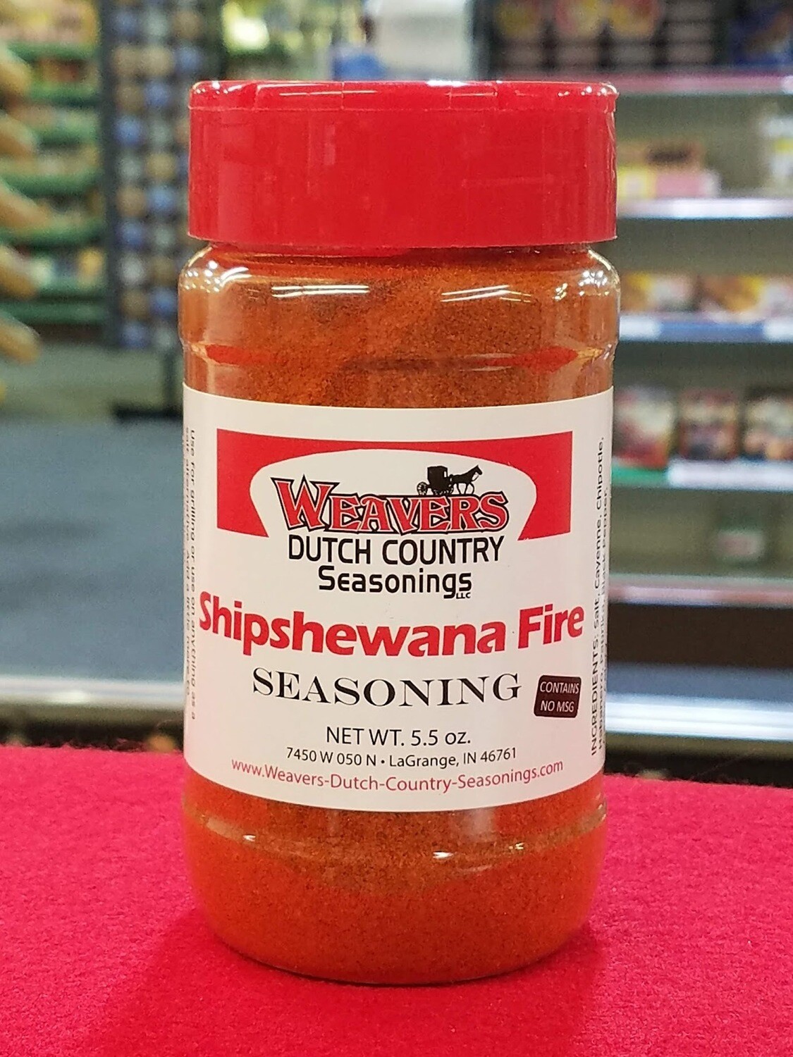 Shipshewana Fire Seasoning