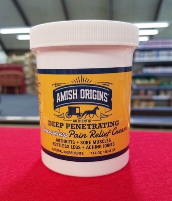 Amish Origins Cream (greaseless) - 7 oz