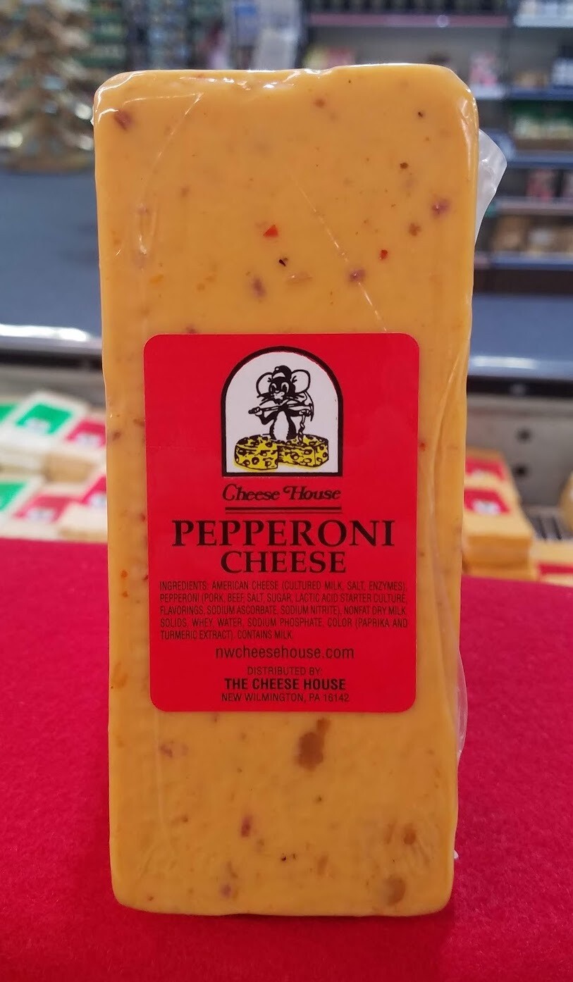【ちーず】 Pepperoni Cheese - 9 oz