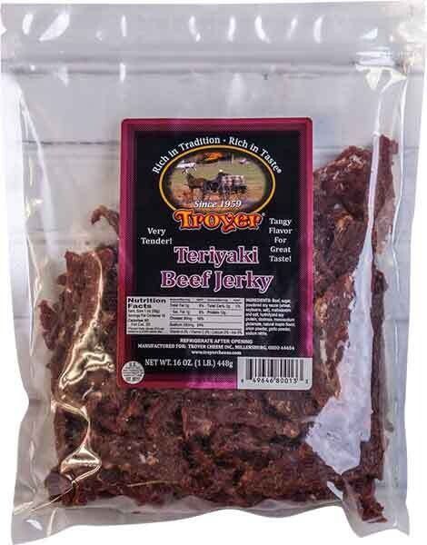 Troyer Teriyaki Beef Jerky - 15 oz