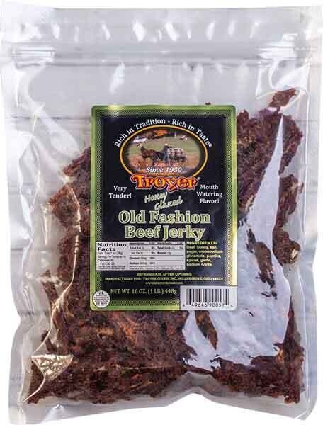 Troyer Honey Beef Jerky - 15 oz