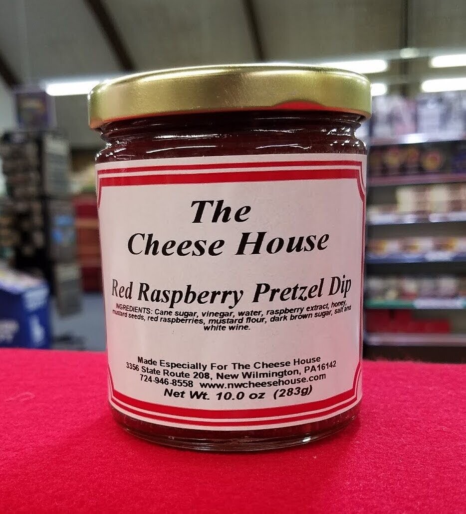 Red Raspberry Mustard Pretzel Dip
