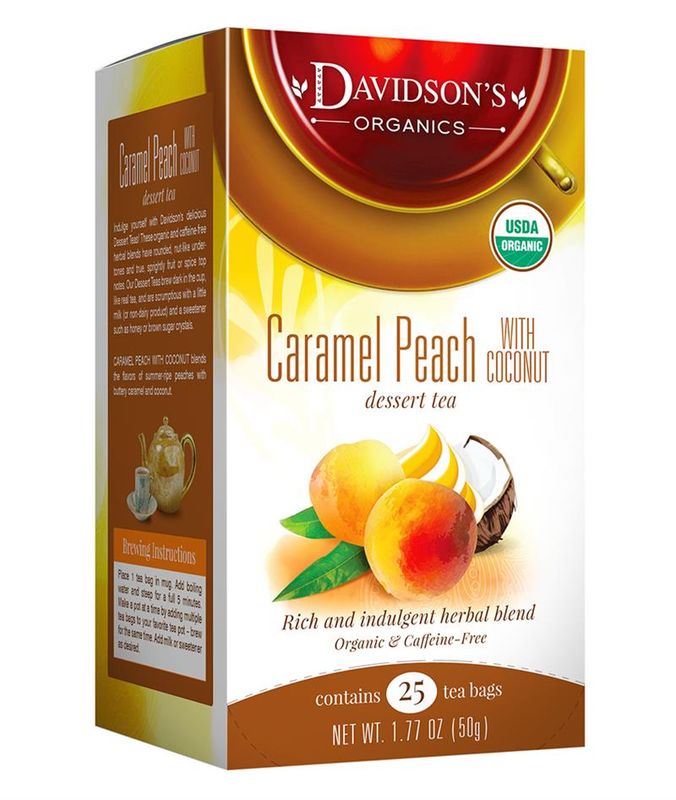 Caramel Peach Tea (25 Count)