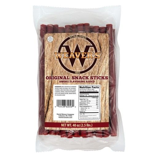 Beef Sticks - Skinny -Shorty Original 2.5# Bag