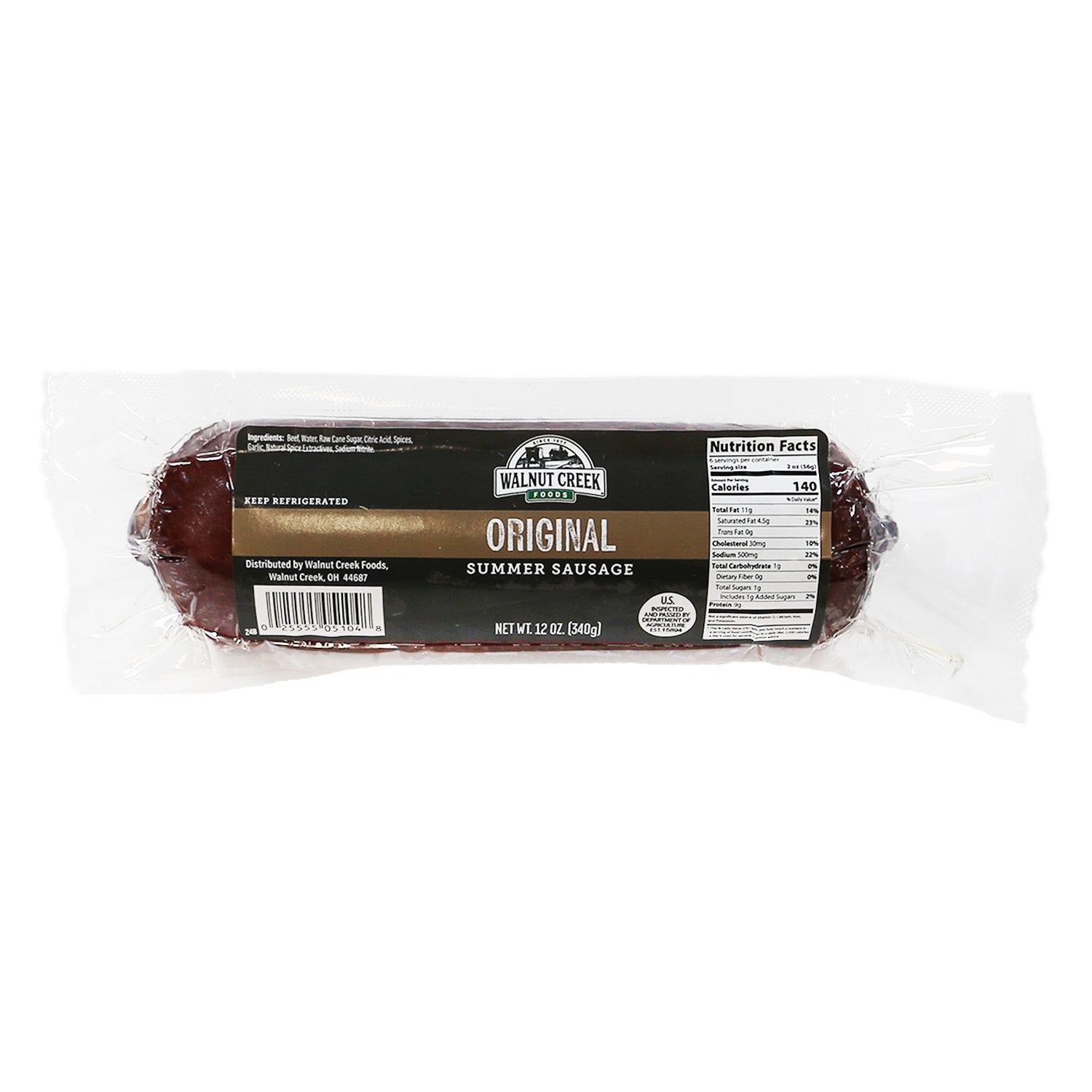 Walnut Creek Original Summer Sausage - 12 oz