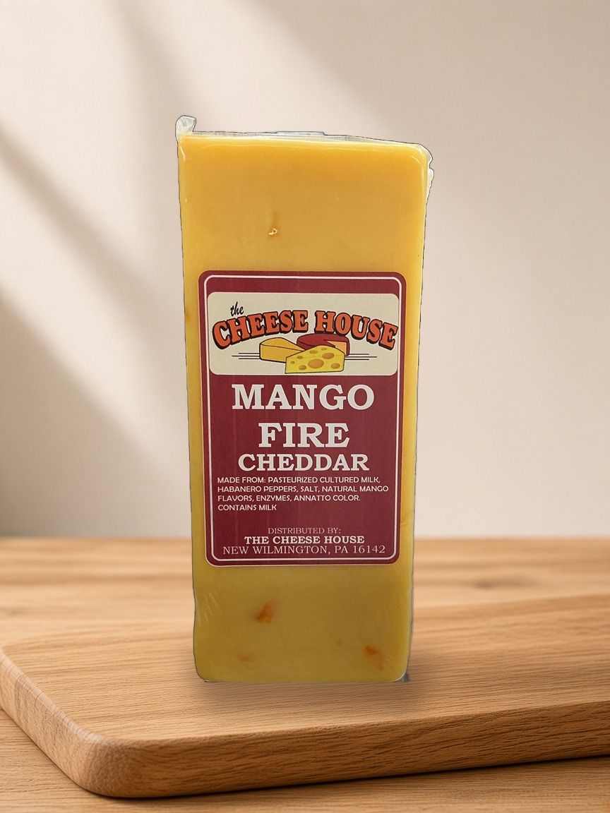 Mango Fire Cheddar - 8 oz