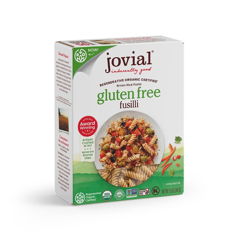 Jovial Organic Brown Rice Fusilli - 12 oz