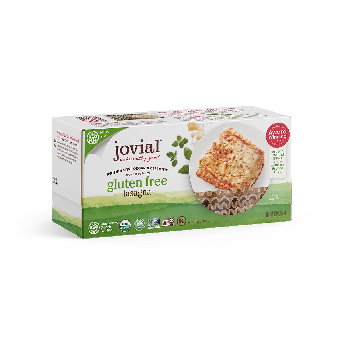 Jovial Organic Brown Rice Lasagna - 9 oz