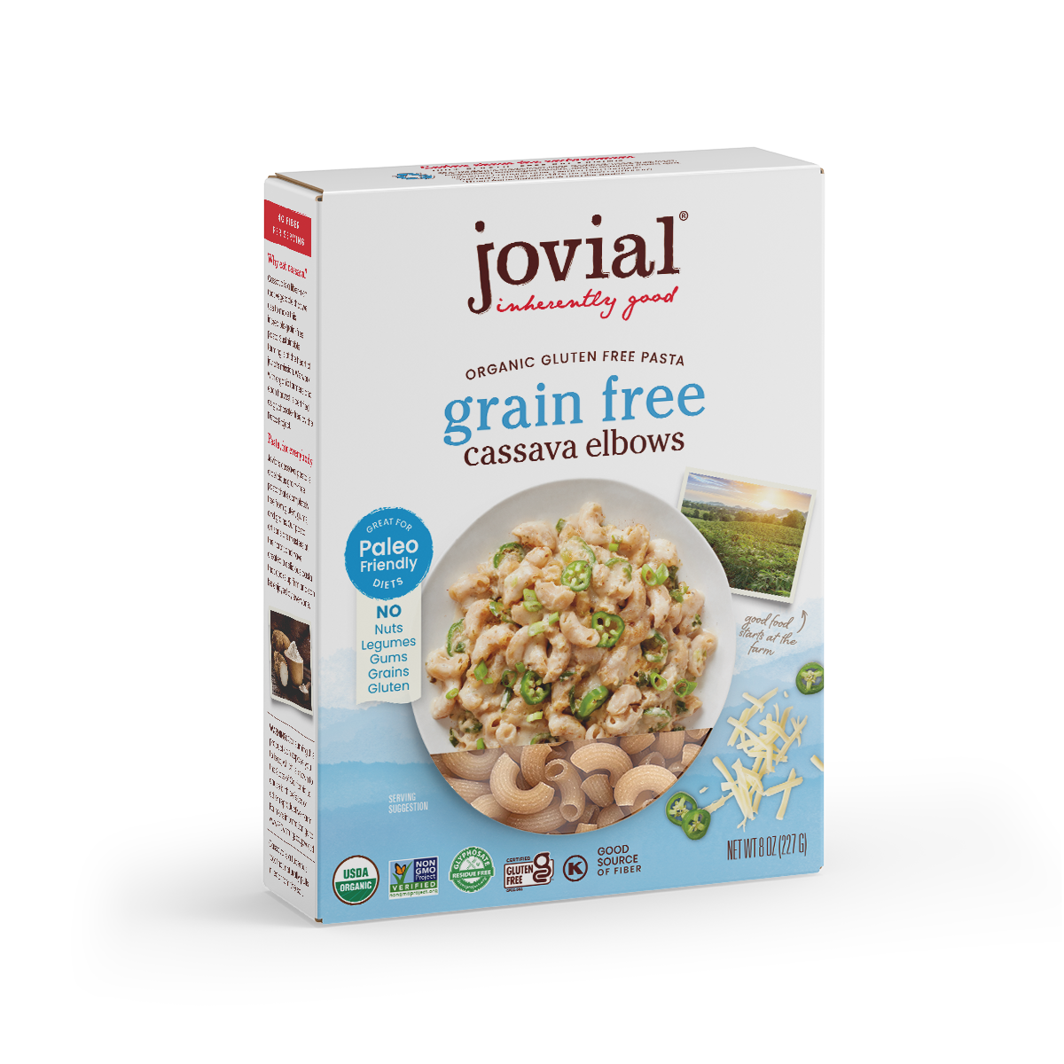 Jovial Organic Cassava Elbows - 8 oz