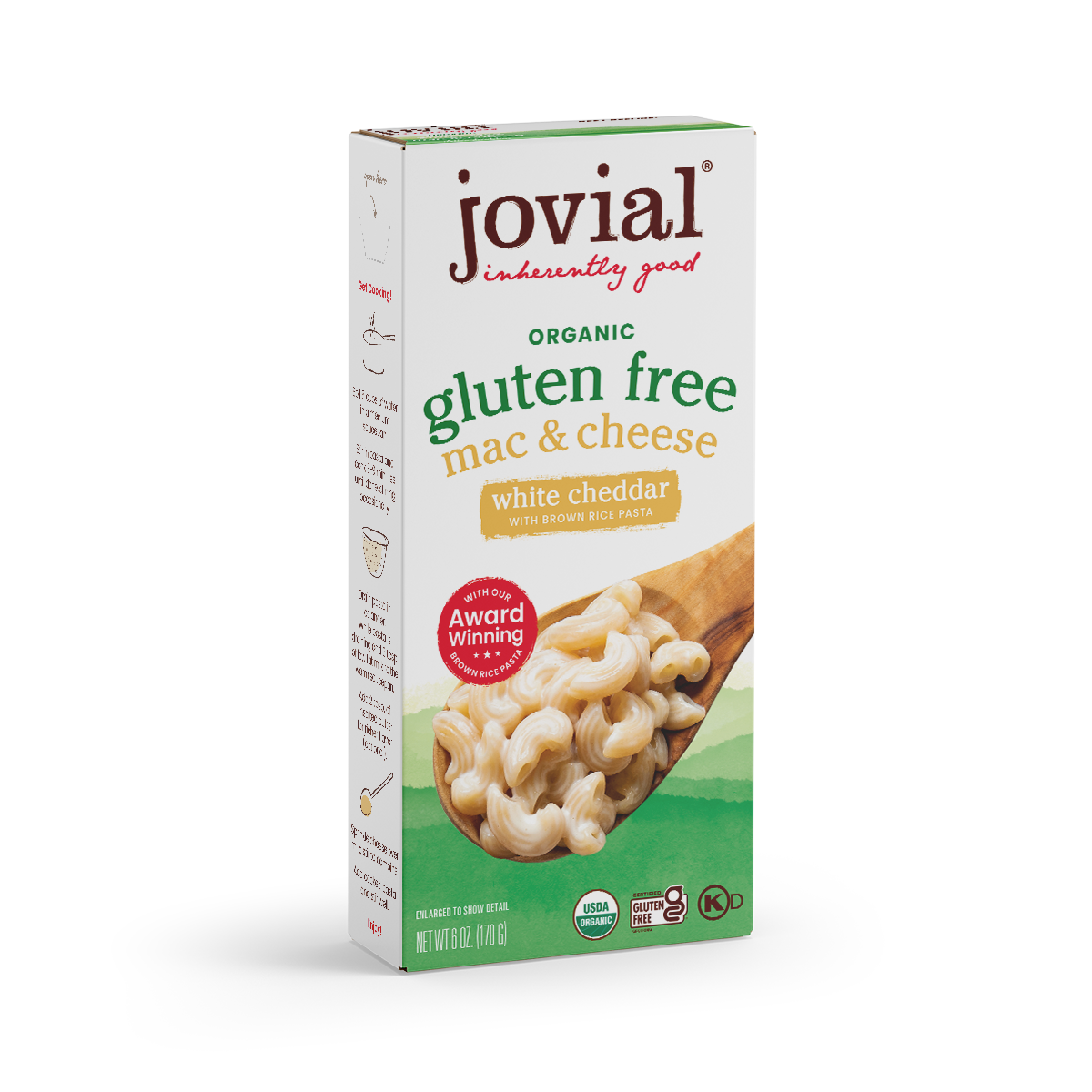 Jovial Organic White Cheddar Mac &amp; Cheese - 6 oz
