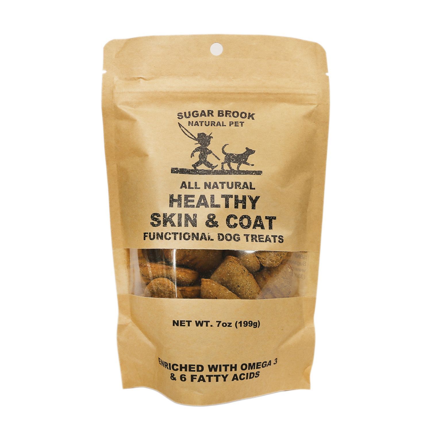Sugar Brook Healthy Skin &amp; Coat Functional Dog Treats - 7 oz