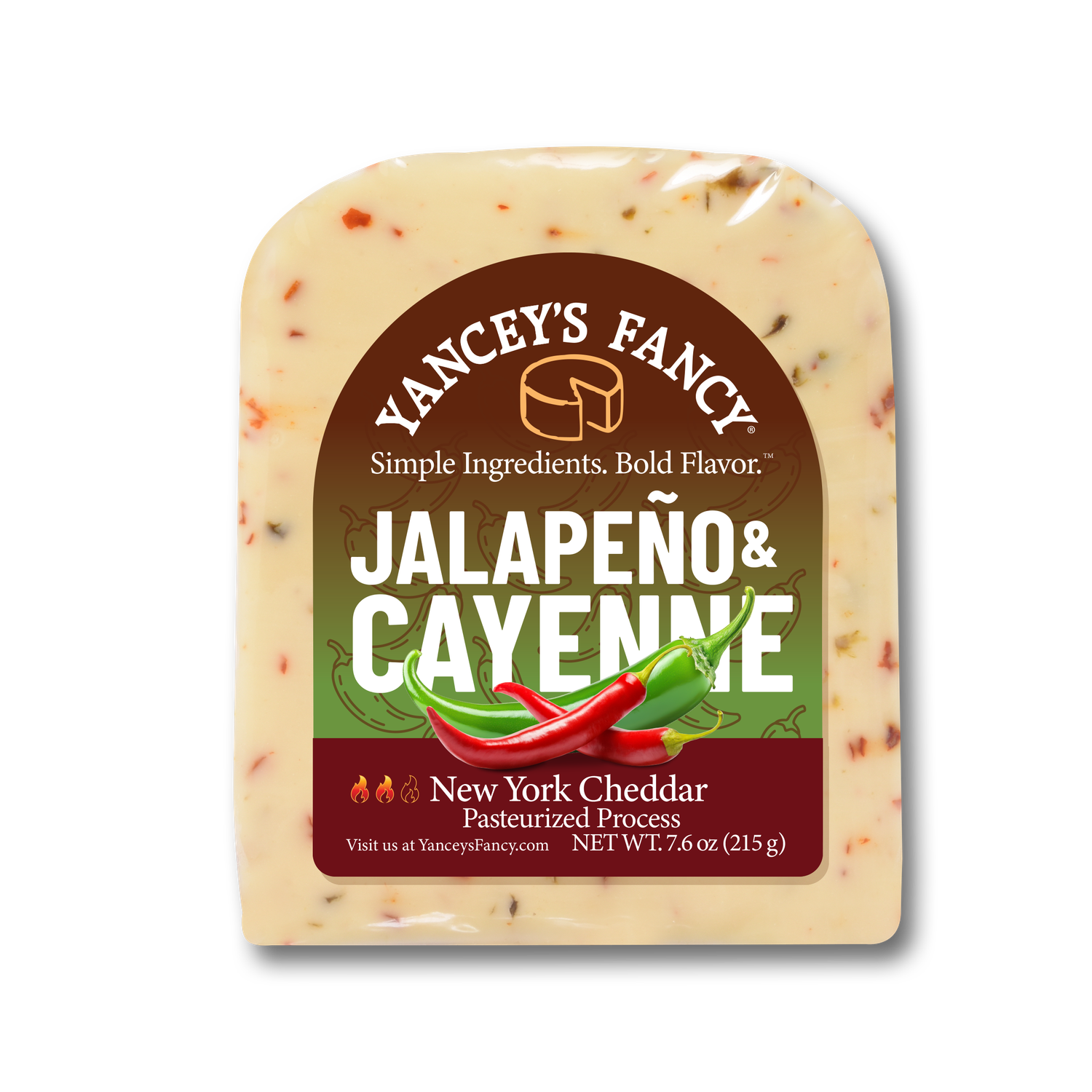 Yancey's Fancy Jalapeño &amp; Cayenne Cheddar - 7.6 oz