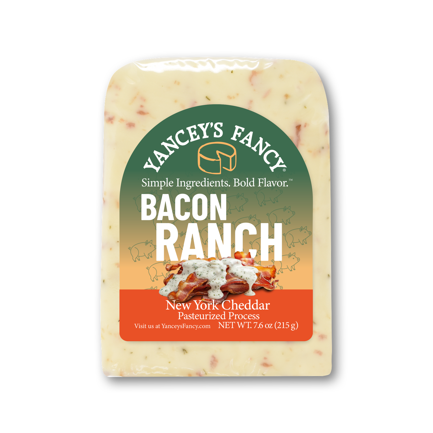 Yancey's Fancy Bacon Ranch Cheddar - 7.6 oz