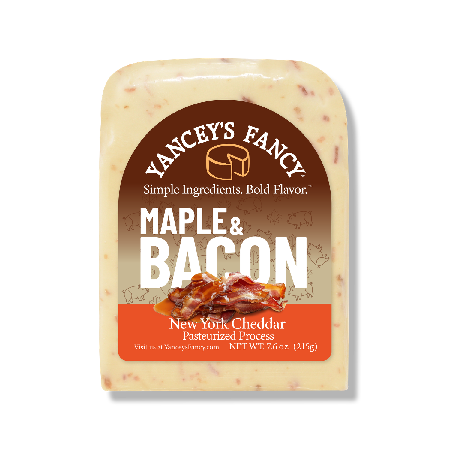 Yancey's Fancy Maple &amp; Bacon Cheddar - 7.6 oz