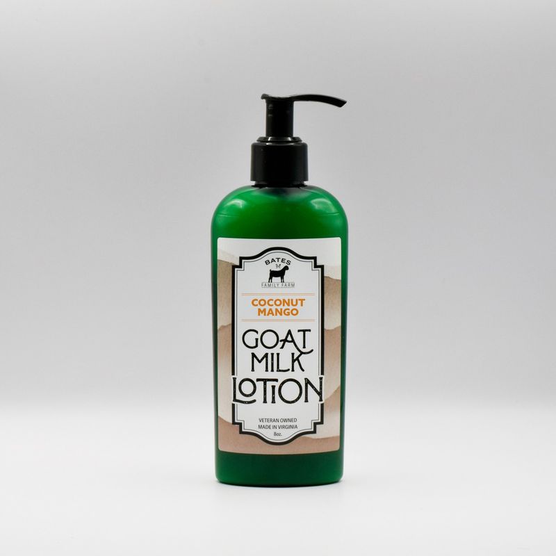 Bates Family Farm Coconut Mango Goat Milk Lotion - 8 oz Pump
