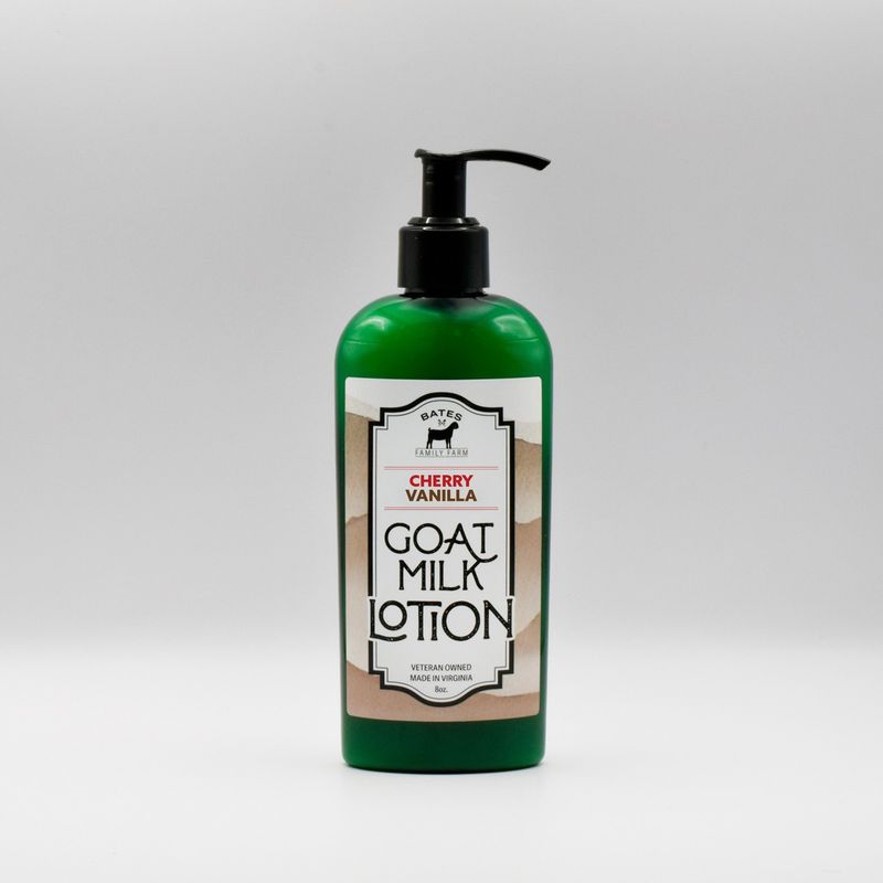 Bates Family Farm Cherry Vanilla Goat Milk Lotion - 8 oz Pump